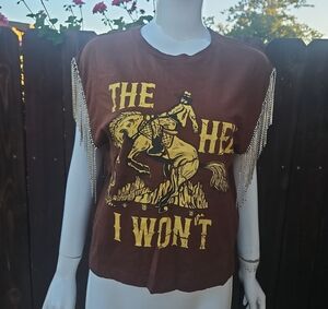 Forever 21 Chocolate Brown Tee